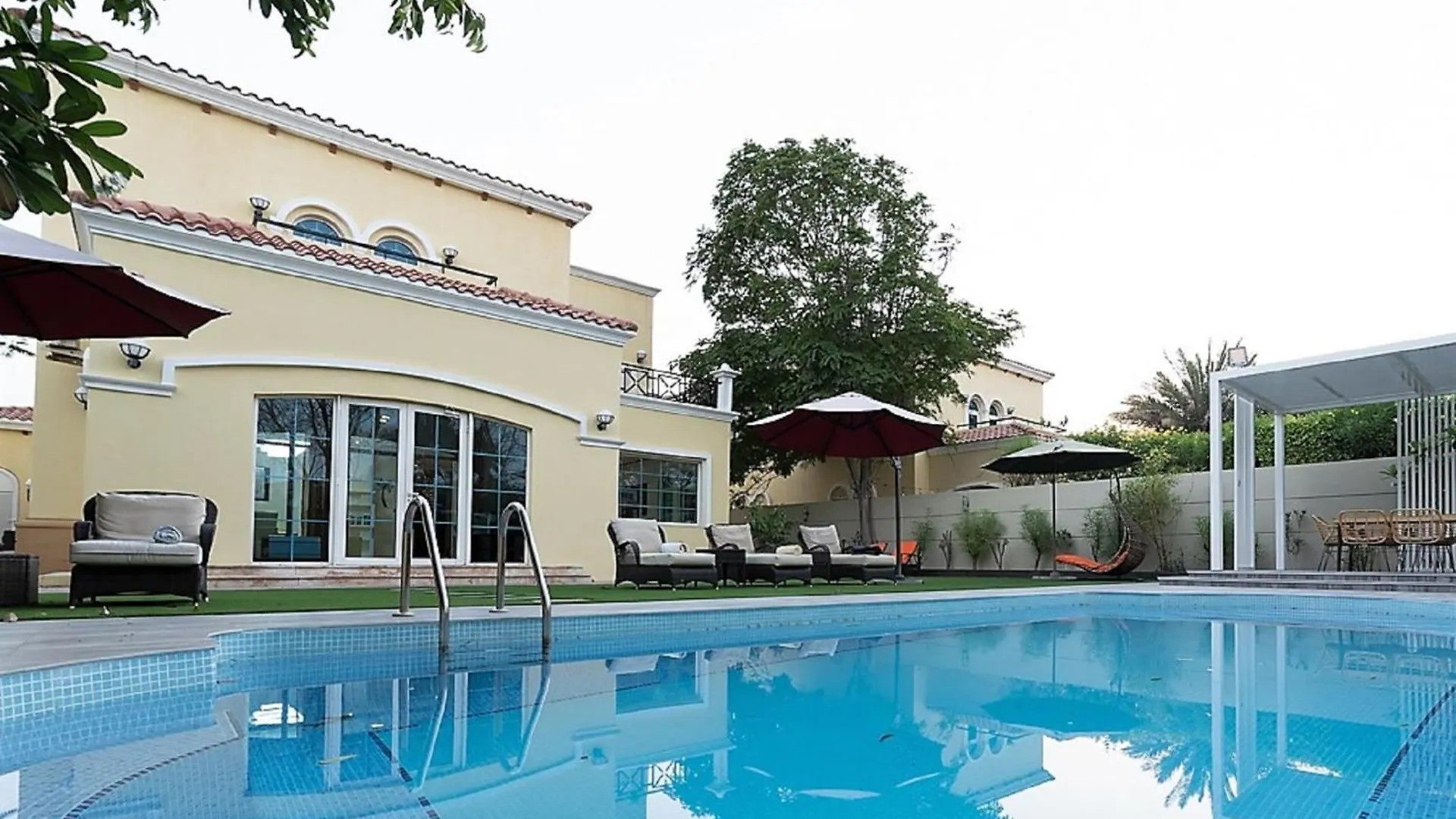 Dubai Marina Villa Up 20 Guest Huge Private Pool